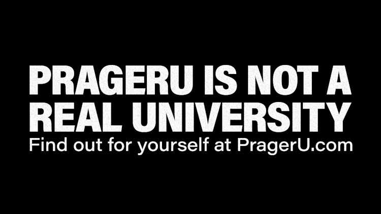 PragerU is NOT a Real University
