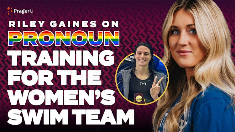 Riley Gaines on Pronoun Training for the Women’s Swim Team