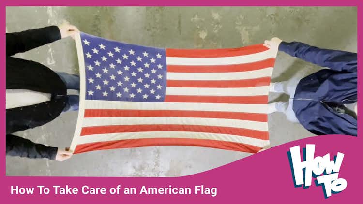How To Take Care of an American Flag